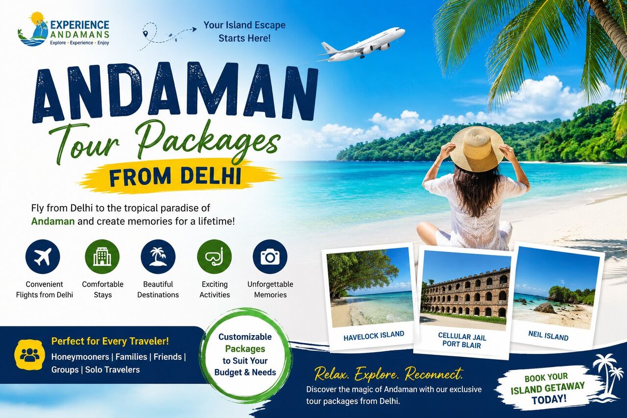 New Delhi, Travel, Andaman Tour Packages From Delhi &ndash; Family, Couples & Flight Options