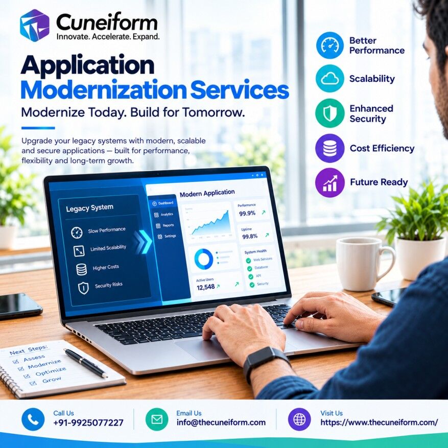 Ahmedabad, Software Development, Application Modernization Services For Scalable Business Growth