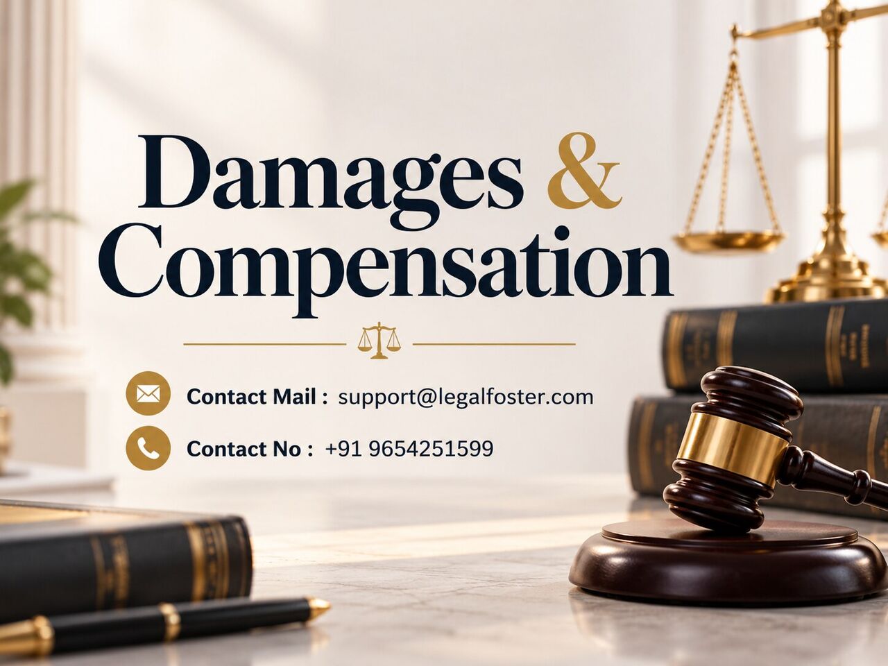 Ghaziabad, Legal, How Can Damages & Compensation Lawyers Help You Recover Financial Losses Legally?