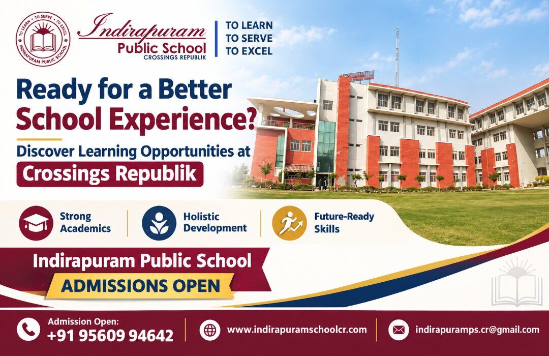 Ghaziabad, Education, Discover Better Learning Opportunities At Crossings Republik
