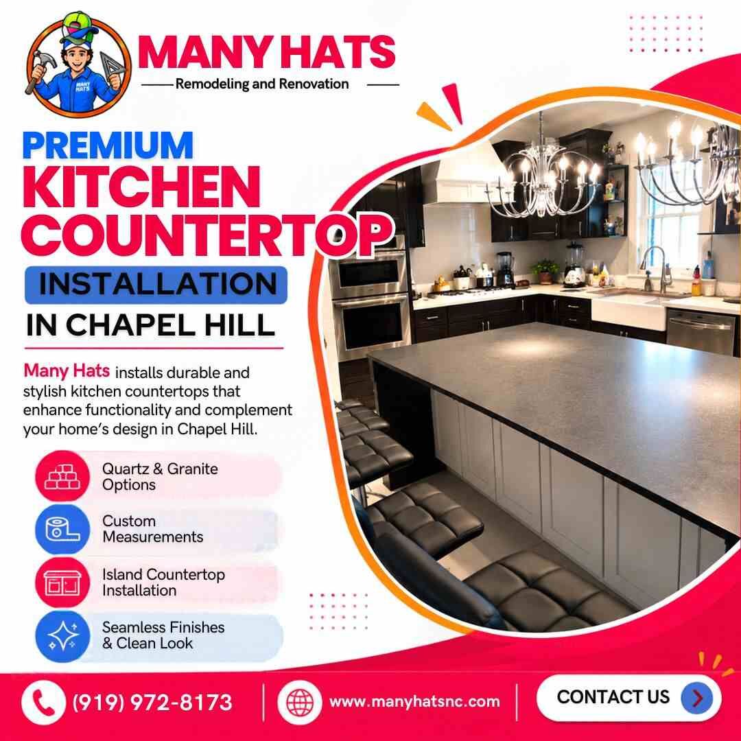 New York, Construction, Kitchen Countertop Installation In Chapel Hill | Manyhats