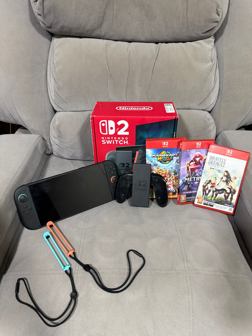 Riyadh, Toys & Games, SAR 2200,  Nintendo Switch 2 Plus 3 Games CDs