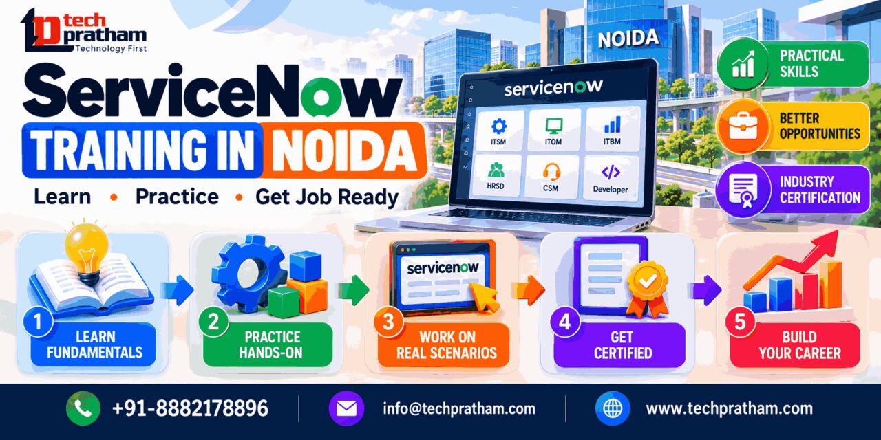 Noida, Education, ServiceNow Training In Noida For Practical IT Skills