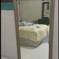 SAR 100,  Used Large Floor Mirror - Dark Gold Wooden Frame - 70x40cm - Excellent Condition*