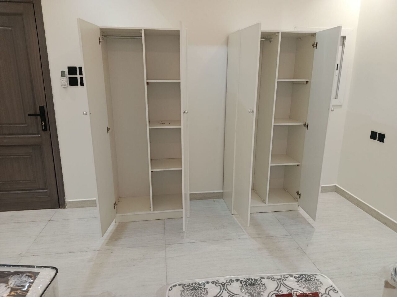 Jeddah, Furniture, SAR 1,  New Single Bad With Mattress Tow Door Wadroob