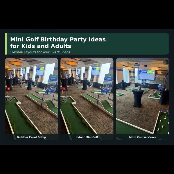 New York, Sporting Goods, USD 249,  Mini Golf Birthday Party Ideas For Kids & Adults