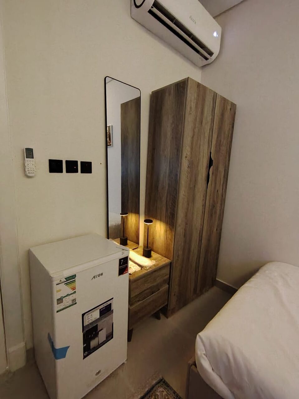 Riyadh, Apartments, Flats, Houses & Villas, SAR 3000/month,  1 BR,  Fully Furnished Studio One And Half Person Bed