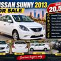 SAR 20500,  Nissan Sunny,  2013,  Automatic,  210000 KM,