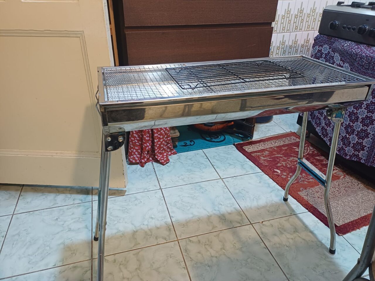 Jeddah, Household Items, SAR 50,  Qamra Barbecue Stand Available At Price 50 SAR