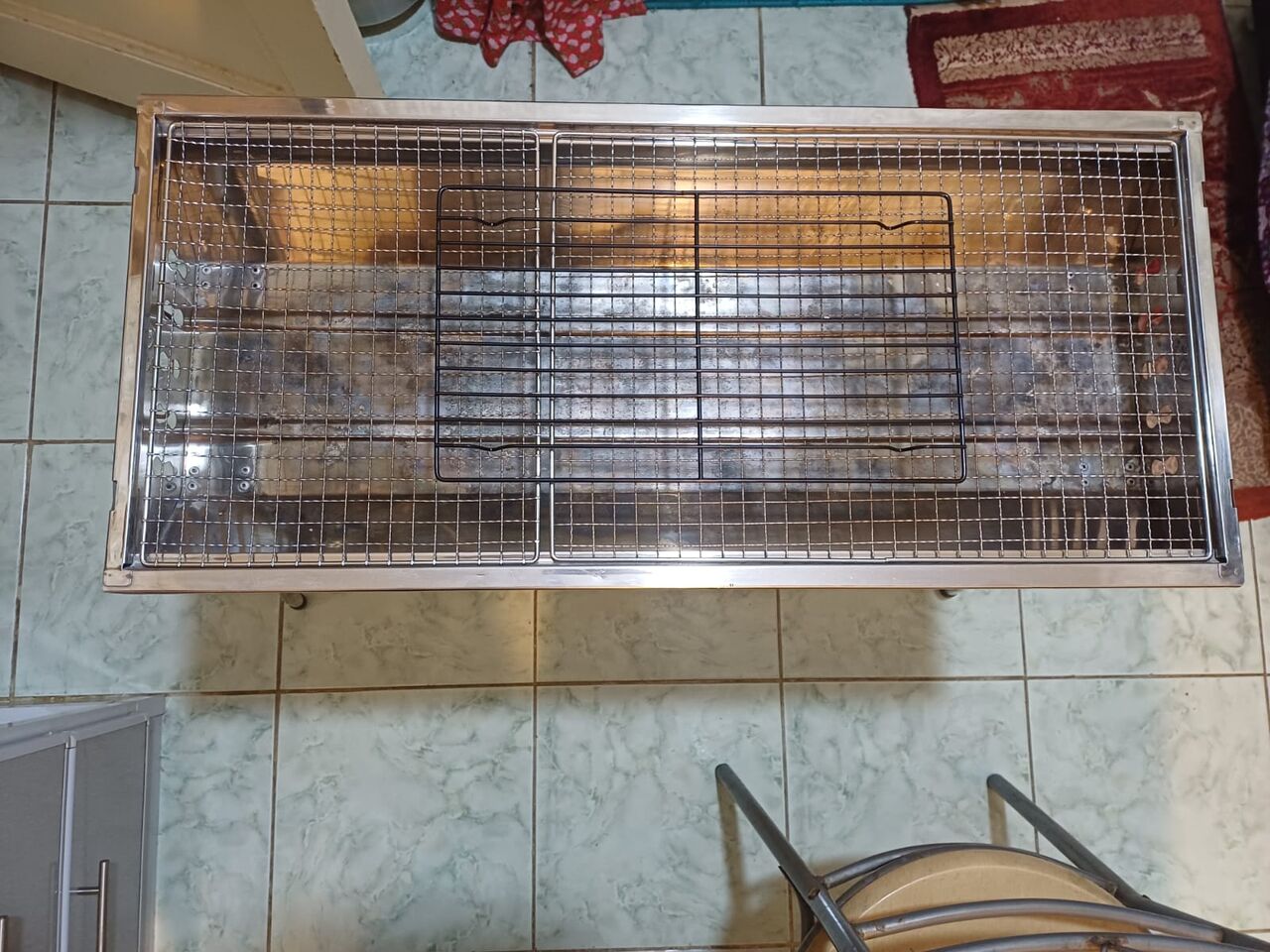 Jeddah, Household Items, SAR 50,  Qamra Barbecue Stand Available At Price 50 SAR
