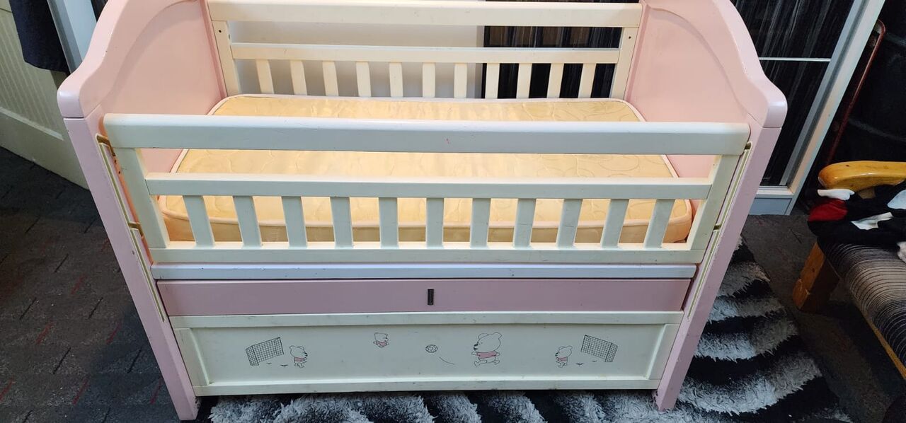 Jeddah, Baby & Kid Stuff, SAR 350,  Baby Cot For Sale &ndash; Excellent Condition