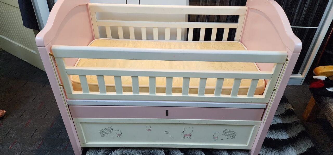 Jeddah, Baby & Kid Stuff, SAR 350,  Baby Cot For Sale &ndash; Excellent Condition