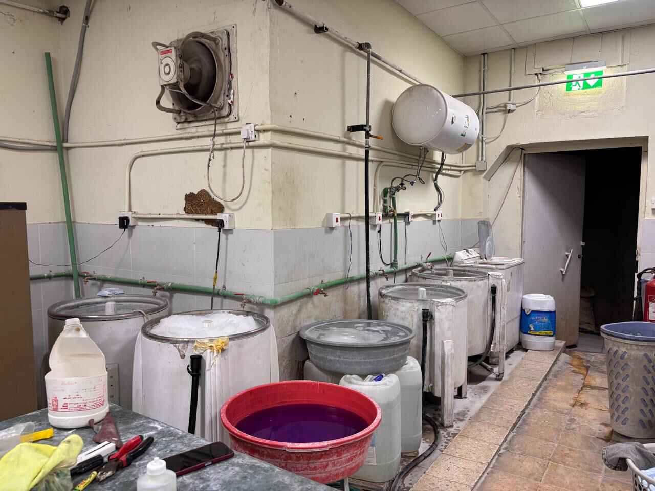 Riyadh, Businesses For Sale, For Sale/Transfer: Large, Fully Renovated Laundry In Badiah, Riyadh