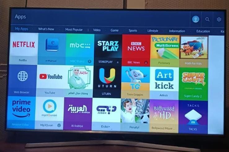 Riyadh, Electronics, SAR 650,  Samsung LED Smart TV 50 Inches UA50J5500