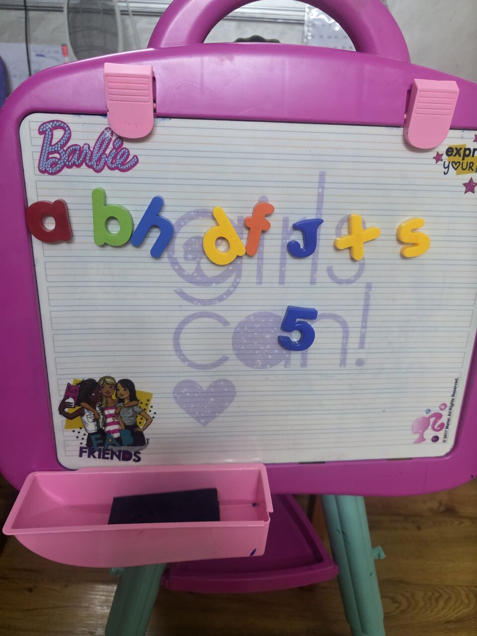 Al Aziziyah, Baby & Kid Stuff, SAR 80,  Barbie 3 Way Standing Board