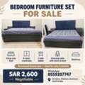 SAR 2600,  🛏️ King-Size Bedroom Furniture Set With Wardrobe,Dressing, Mirror & Mattress – SAR 2,600