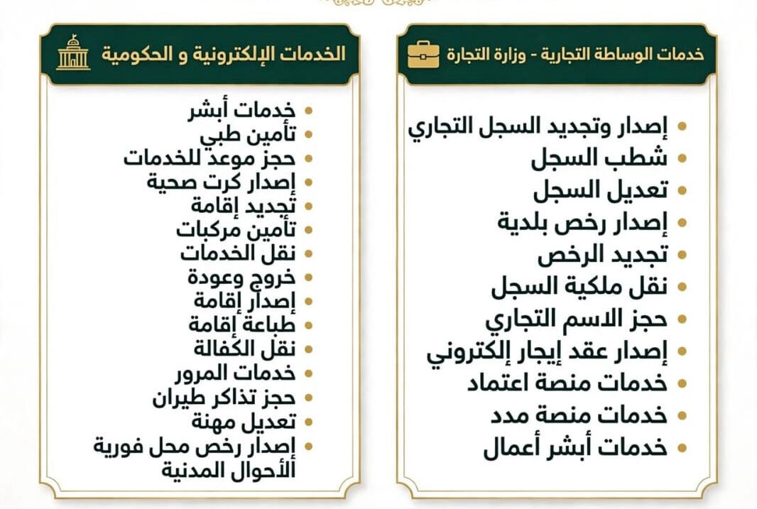 Riyadh, Business, خدمات الكترونية خدمات عامة ب٤٠ ريال