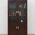 SAR 300,  DARK WOOD WARDROBE CABINET