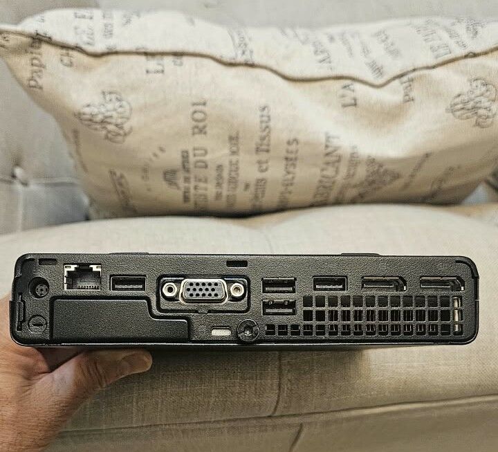 Riyadh, Computers, SAR 1550,  HP EliteDesk 800 G6 Desktop Mini 10th Gen I7 16GB, 512