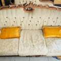 SAR 14,  Sofa Set With Matching Glass Center Table For Sale