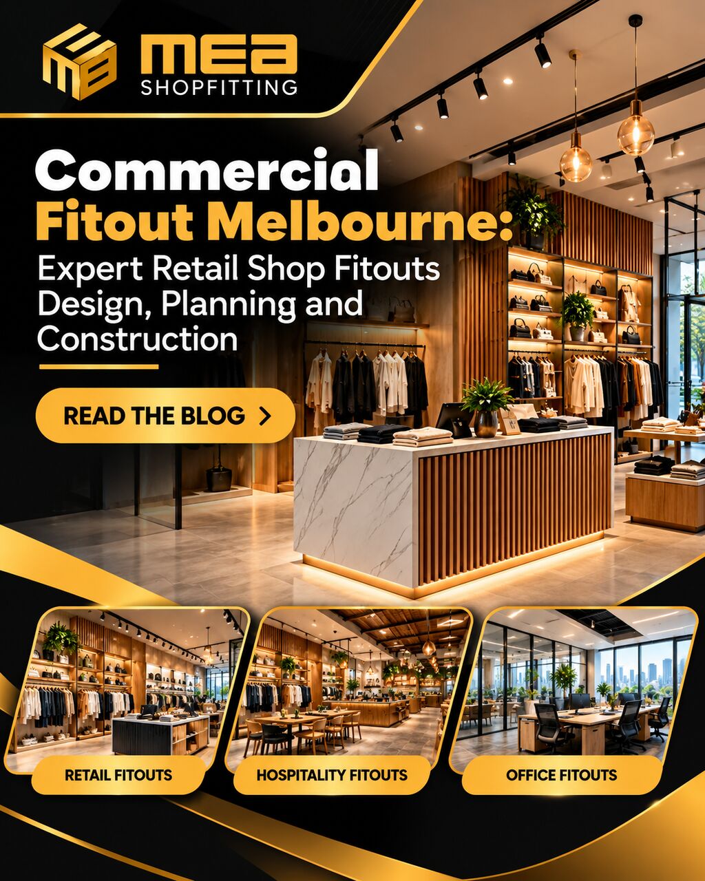 Melbourne, Construction, Commercial Fitout Melbourne | MEA Shopfitting