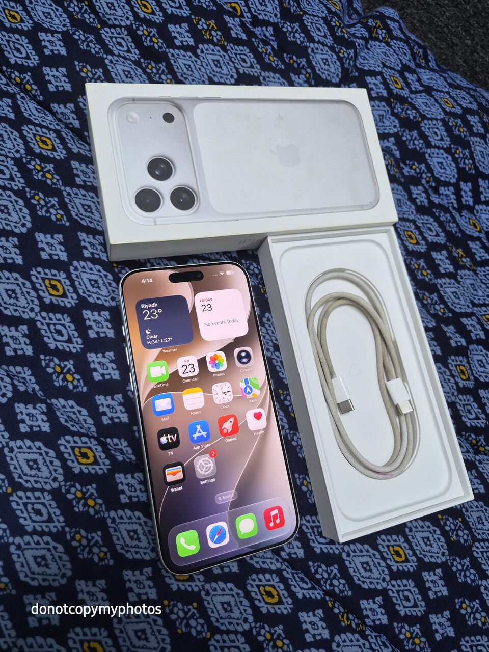 Al Rahmaniyah, Mobile Phones, SAR 4150,  IPhone 17 Pro Max 256gb Silver