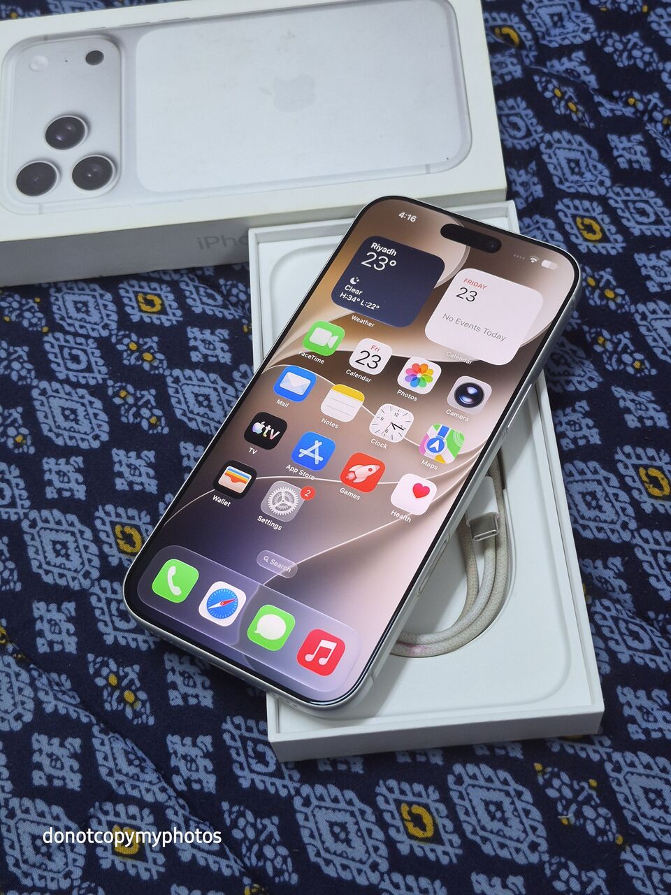 Al Rahmaniyah, Mobile Phones, SAR 4150,  IPhone 17 Pro Max 256gb Silver