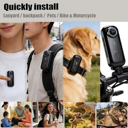 Riyadh, Electronics, SAR 60,  Wearable Bodycam Action New Camera - Clearance Sale At 60 SAR