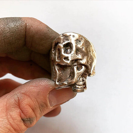 New York, Jewelry, USD 430,  Buy Bold Skull Rings For Men Direct From LUGDUN ARTISANS