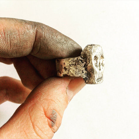 New York, Jewelry, USD 430,  Buy Bold Skull Rings For Men Direct From LUGDUN ARTISANS