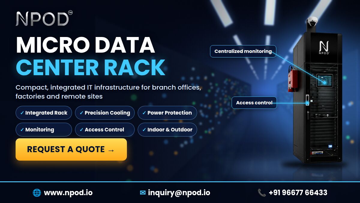 Noida, Computer, Micro Data Center Rack &ndash; Request A Quote