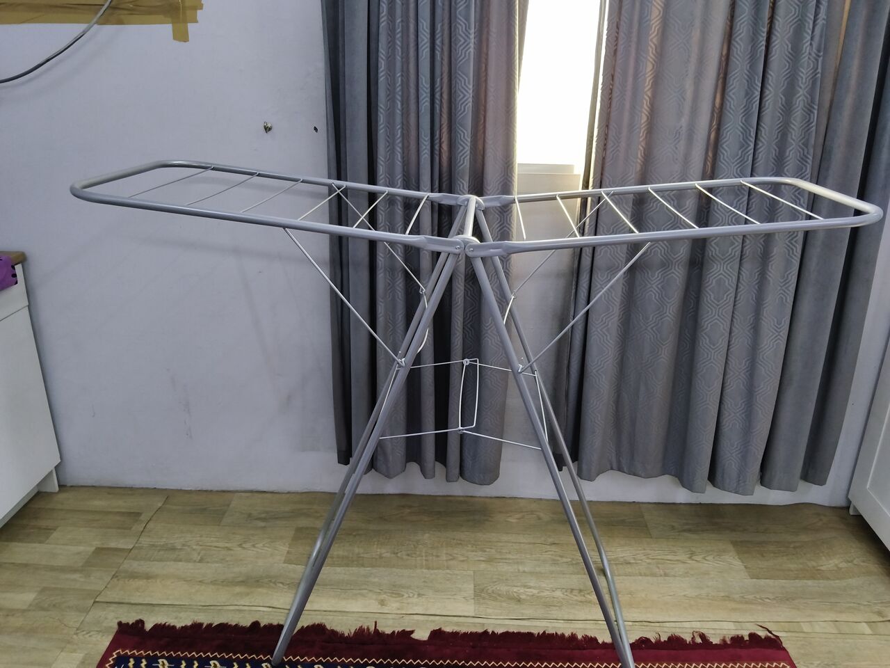 Al Murabba, Household Items, SAR 100,  Brand New Metal Cloth Drying Rack Big Size And Heavy Quality