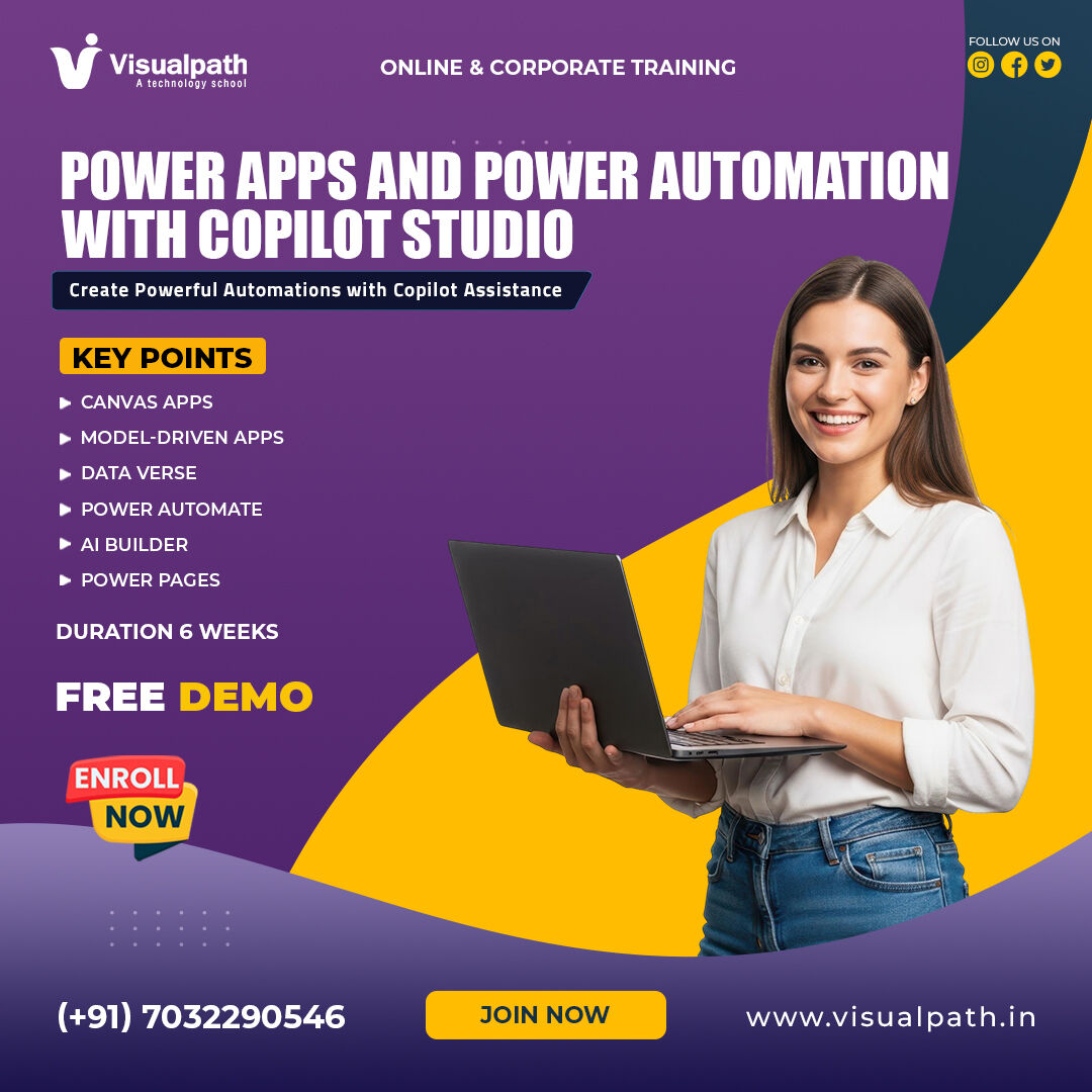 Hyderabad, Education, Microsoft Power Apps Training | Power Automate Classes