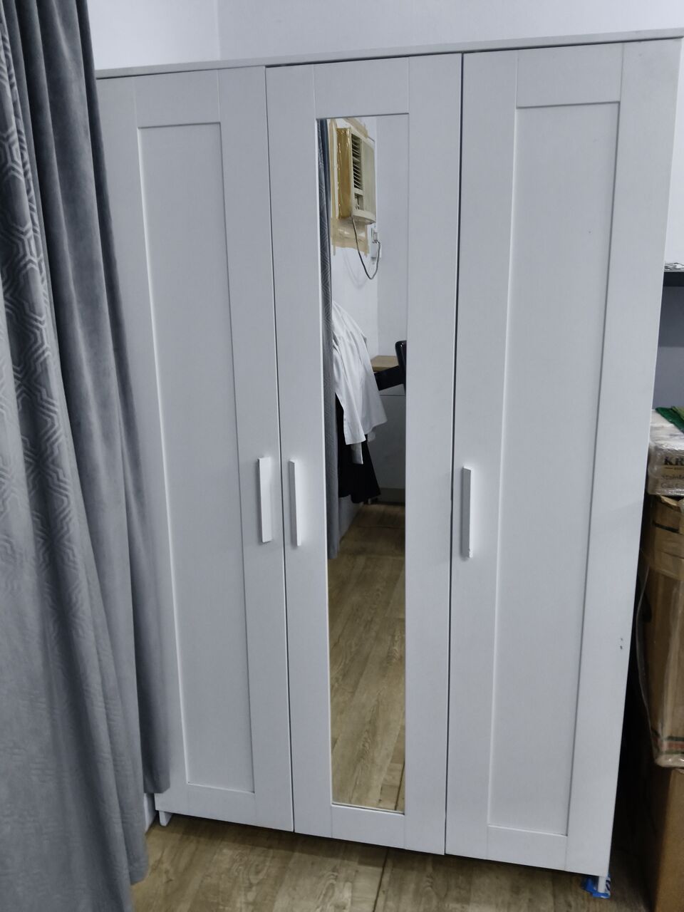 Al Murabba, Furniture, SAR 550,  IKEA White Almirah