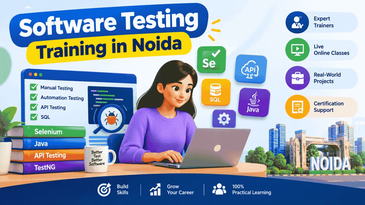 Noida, Education, Software Testing Training In Noida