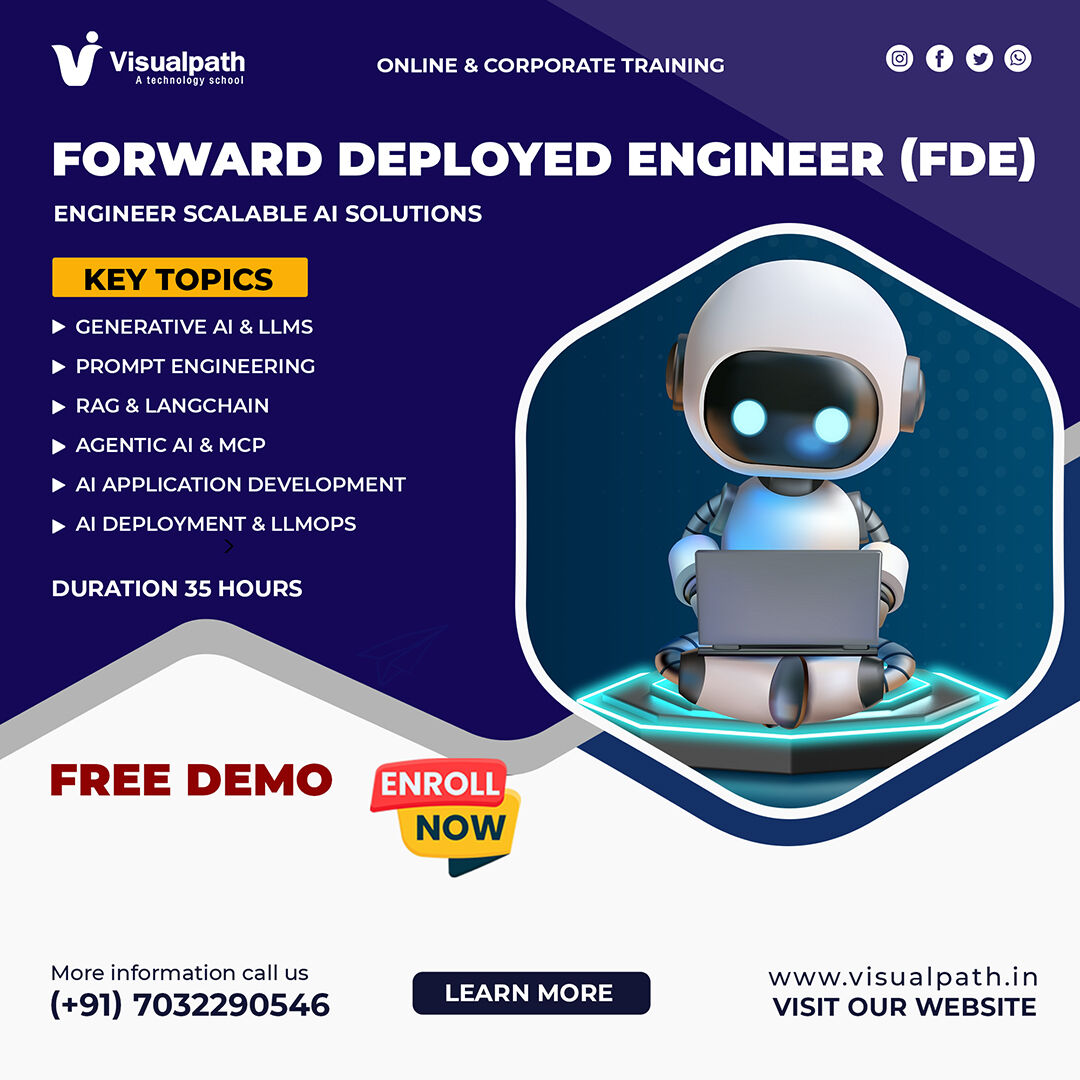 Hyderabad, Education, FDE Online Training | Forward Deployed Engineer Course