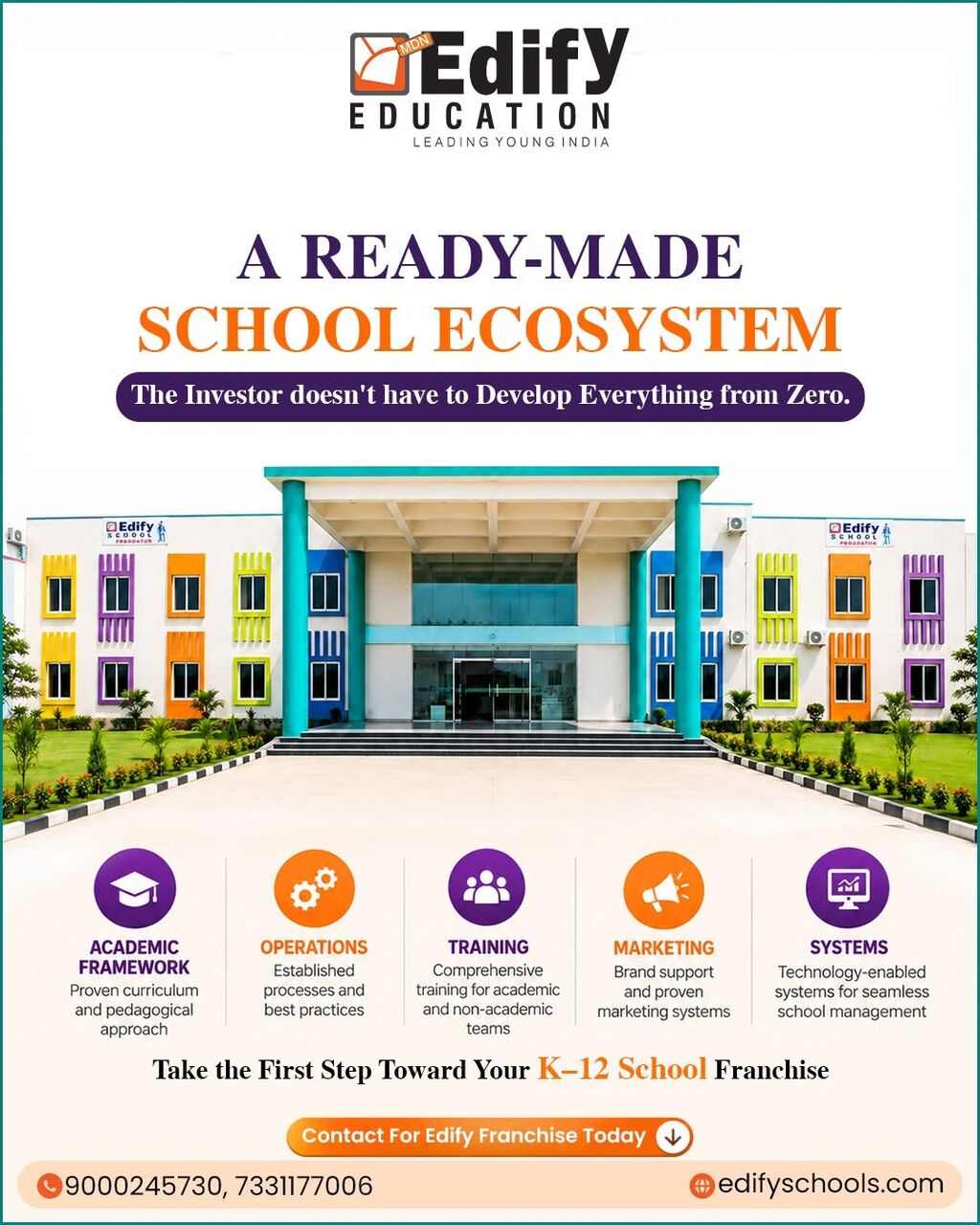 Hyderabad, Education, Education Business Franchise India &ndash; MDN Edify Education