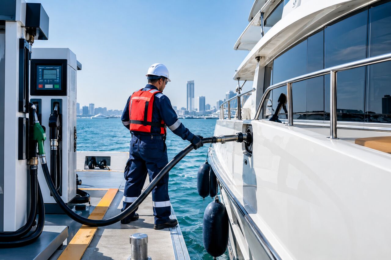 Dubai, Construction, How Fuel Dispenser Installation Companies Ensure Safe Marine Refueling