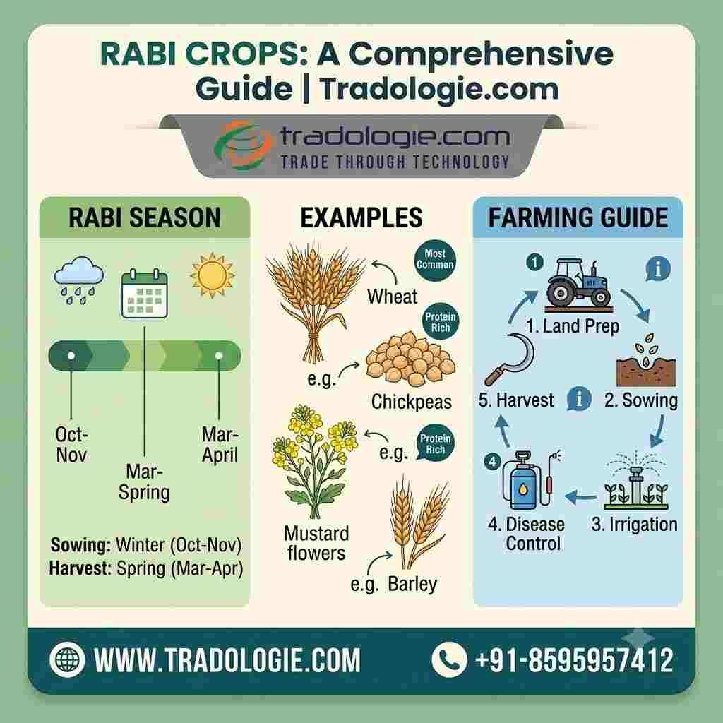 Lucknow, Food, INR 25,  Rabi Crops List: Examples, Season & Farming Guide | Tradologie