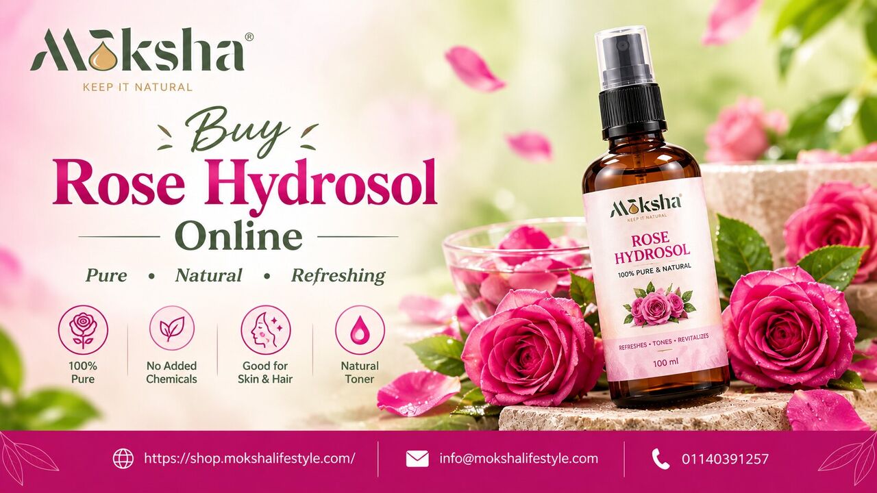 New Delhi, Wholesale Products, Shop Pure Rose Hydrosol Online | Moksha Lifestyle