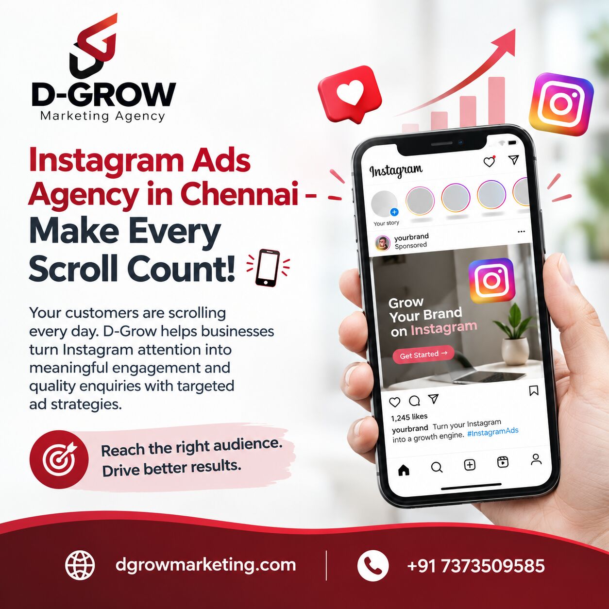 Chennai, Business, Social Media Marketing Agency Near Valasaravakkam | DGrow Marketing