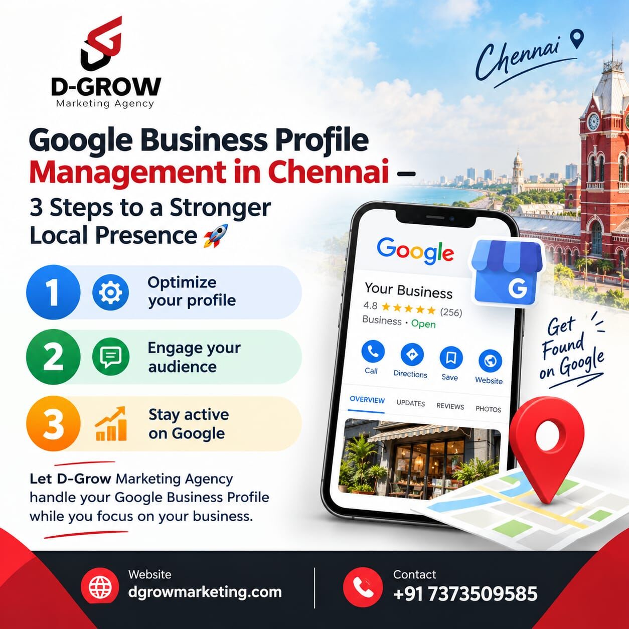 Chennai, Business, Social Media Marketing Agency Near Valasaravakkam | DGrow Marketing