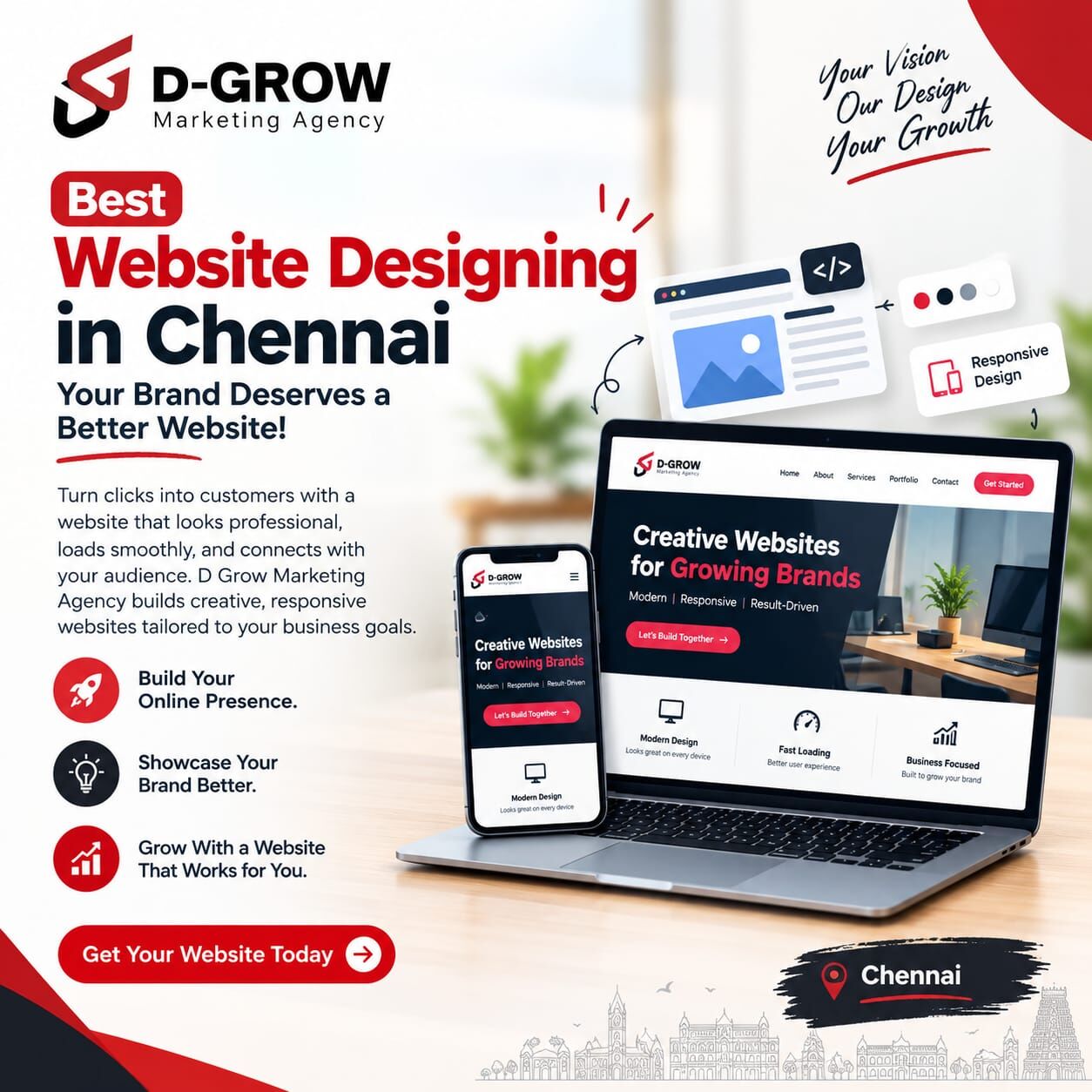 Chennai, Business, Social Media Marketing Agency Near Valasaravakkam | DGrow Marketing