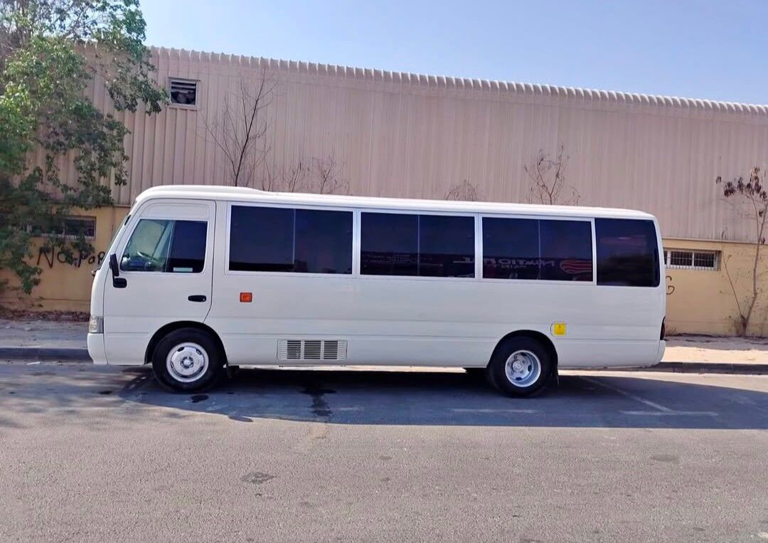 Dubai, Passenger Transport, Toyota Coaster 30 Seater For Rent