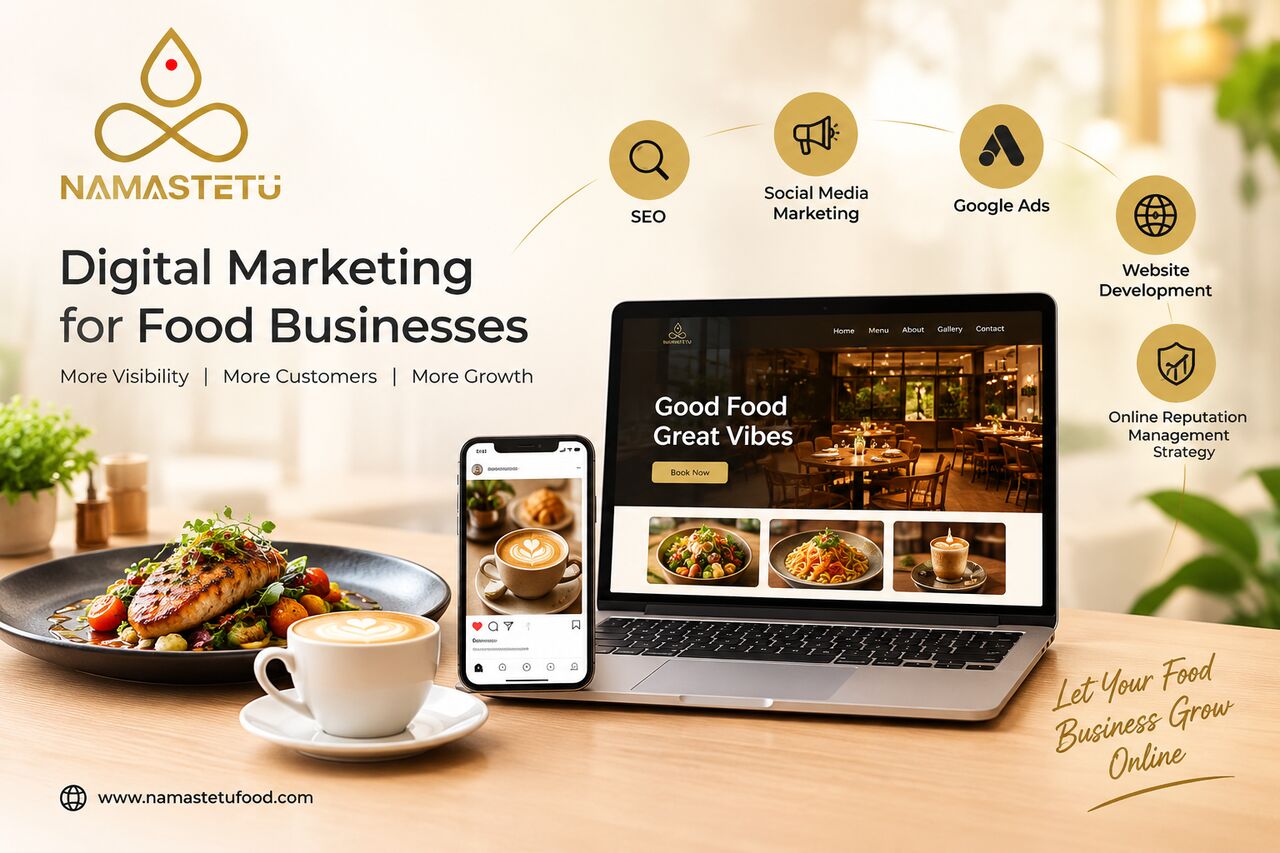 Indore, Marketing, Specialized Digital Marketing Agency For Food Businesses