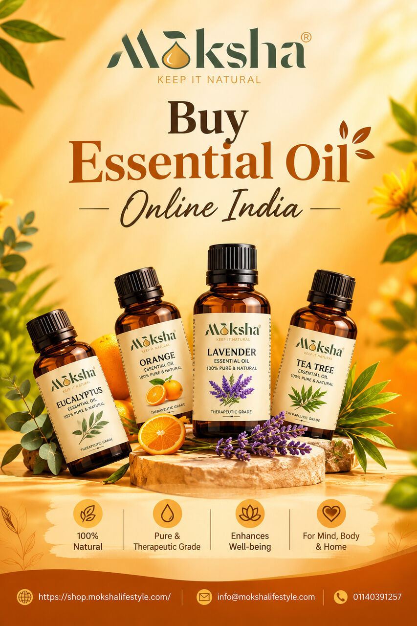 New Delhi, Wholesale Products, Explore Essential Oil Online In India | Moksha Lifestyle