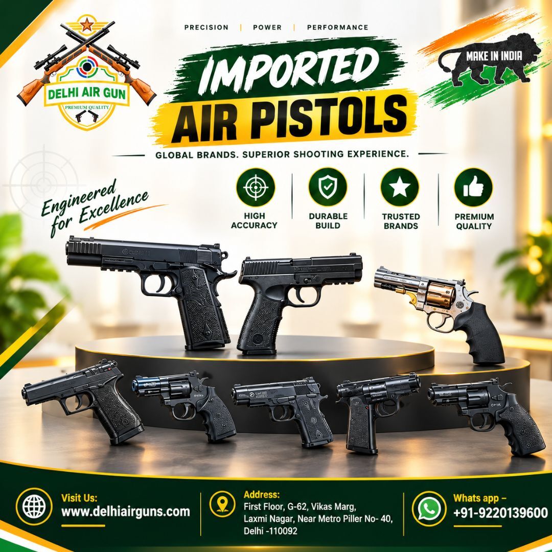 New Delhi, Sporting Goods, Explore Imported Air Pistols | Delhi Air Gun
