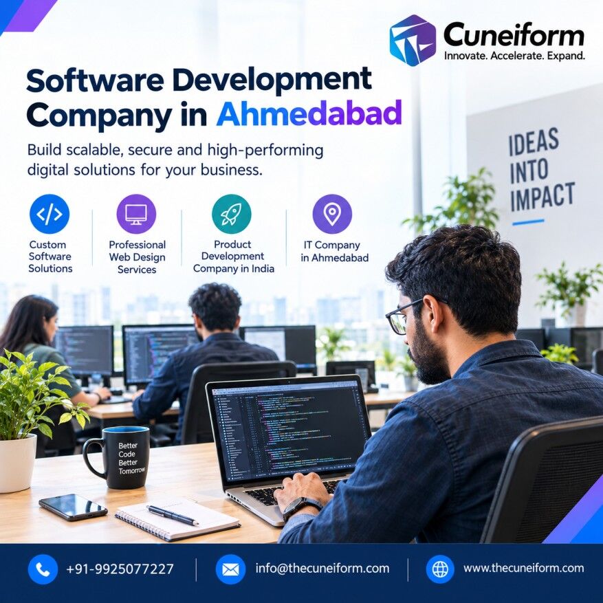 Ahmedabad, Software Development, Software Development Company In Ahmedabad For Scalable Business Solutions