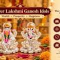Shop Ganesh Lakshmi Silver Idols Online At Best Price
