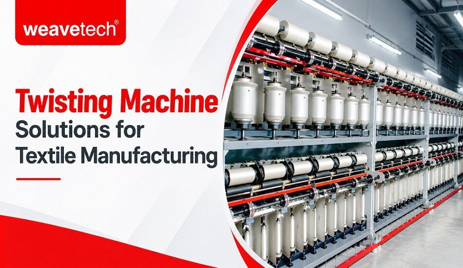 Ahmedabad, Machinery, Twisting Machine Solutions For Textile Manufacturing